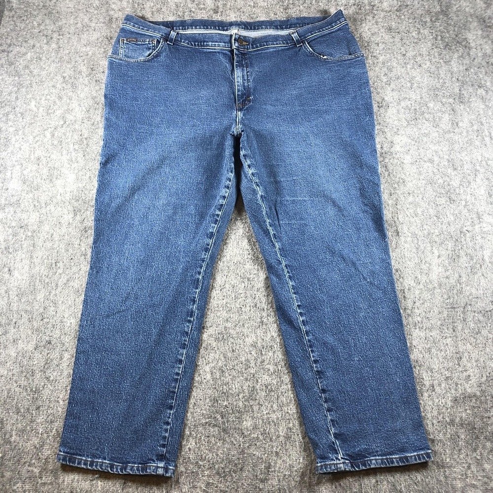 Riders by Lee Jeans Womens‎ 22W Medium Wash Relaxed Straight Denim